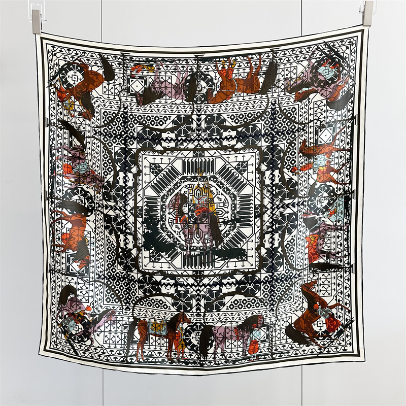 Luxury Bags Casual - 14mm Silk Scarf Luxury Square Bandanas