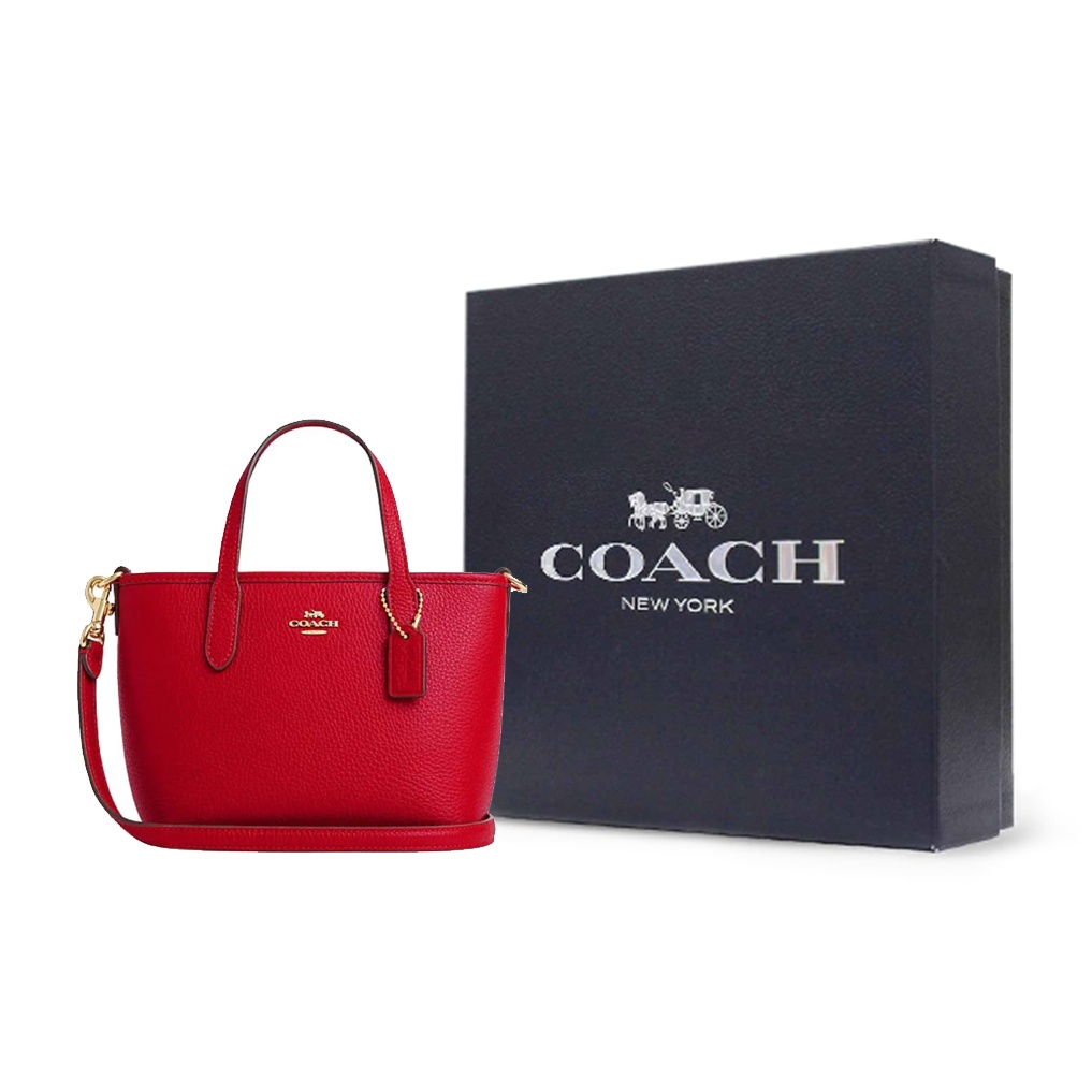 COACH City Cow Leather Tote Ba - огляд і ціна Luxury Bags Coach