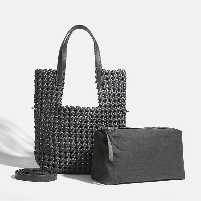 Luxury Neoprene Woven Tote Han - огляд і ціна Luxury Bags Medium Size