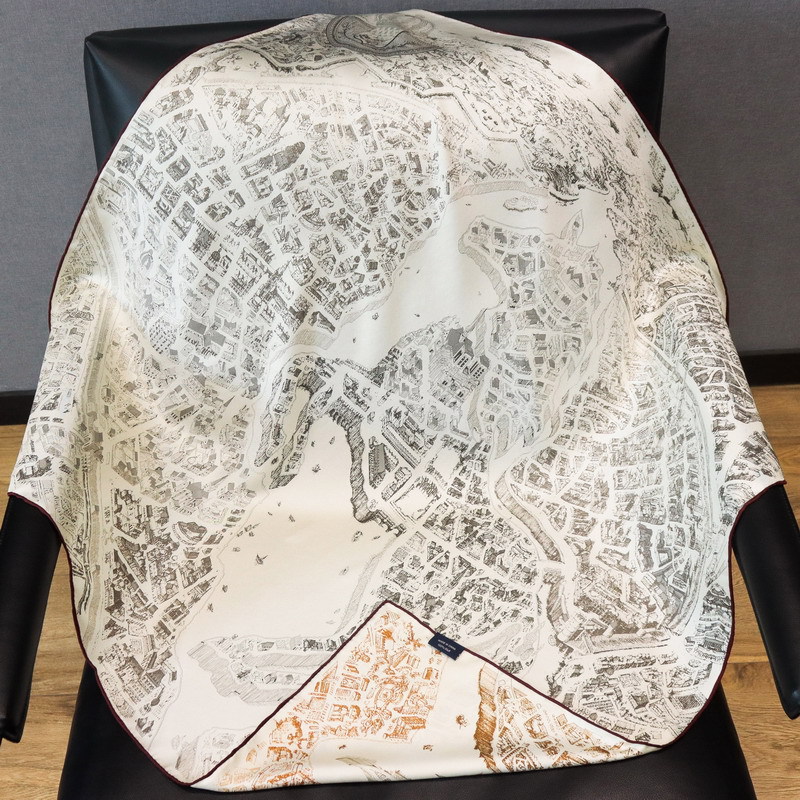 18MM Silk Scarf Women Double s - огляд і ціна Luxury Bags And Accessories