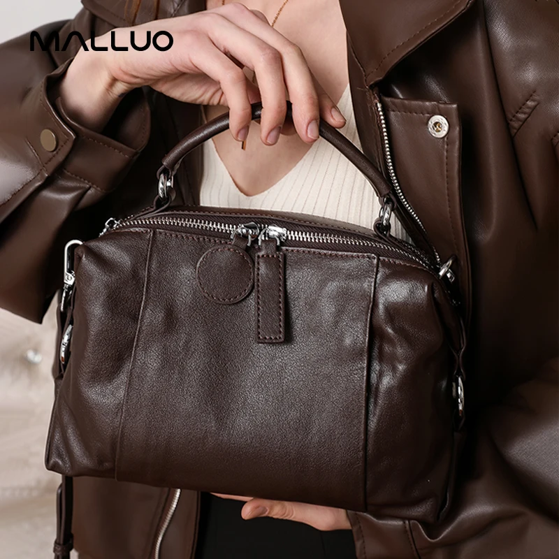 Women Natural Cow Genuine Leat - огляд і ціна Luxury Bags Medium Size