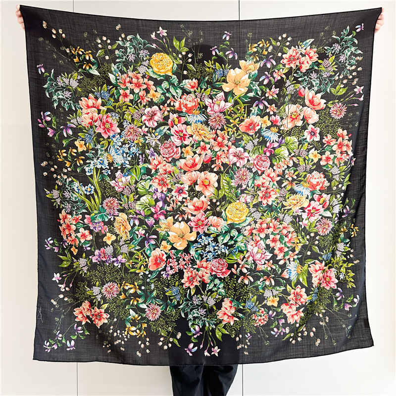 Winter Wool Silk Scarf Luxury  - огляд і ціна Luxury Bags And Accessories