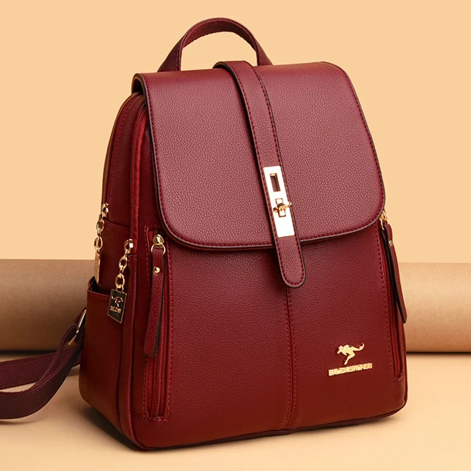Women Leather Large Capacity B - огляд і ціна Luxury Bags For School