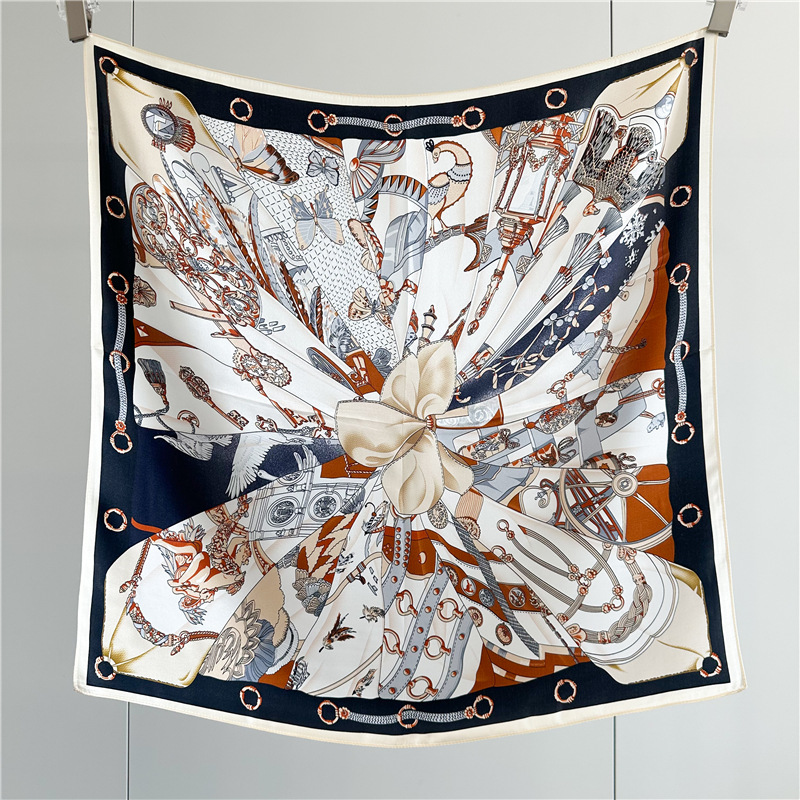 Summer Silk Scarf Women Soft S - огляд і ціна Luxury Bags And Accessories