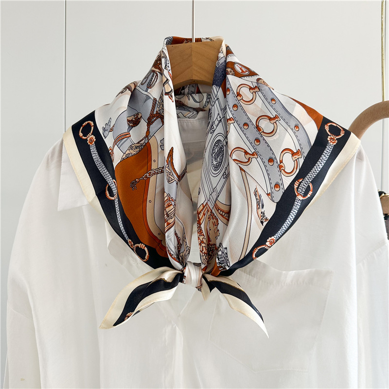 Summer Silk Scarf Women Soft S - огляд і ціна Luxury Bags And Accessories
