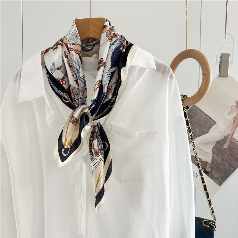 Summer Silk Scarf Women Soft S - огляд і ціна Luxury Bags And Accessories