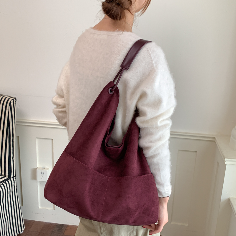 New Large Faux Suede Shopping  - огляд і ціна Luxury Bags Shopping