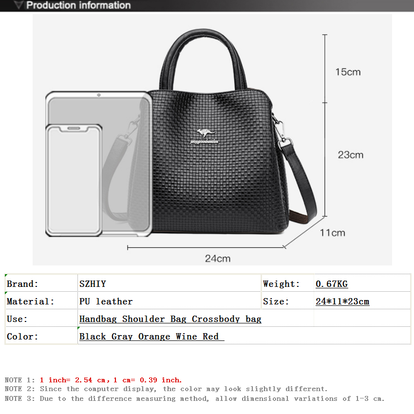 Luxury Handbag for Women Offic - огляд і ціна Luxury Bags Medium Size