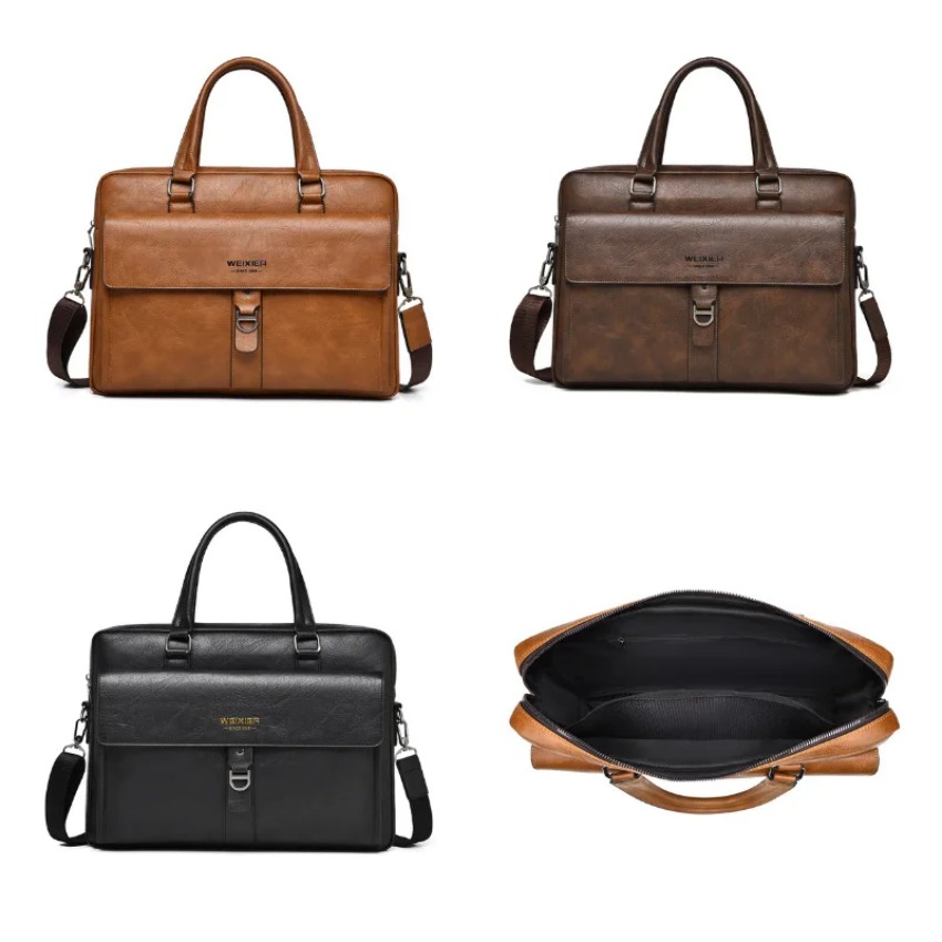 Brand new men's handbag retro  - огляд і ціна Luxury Bags Brand