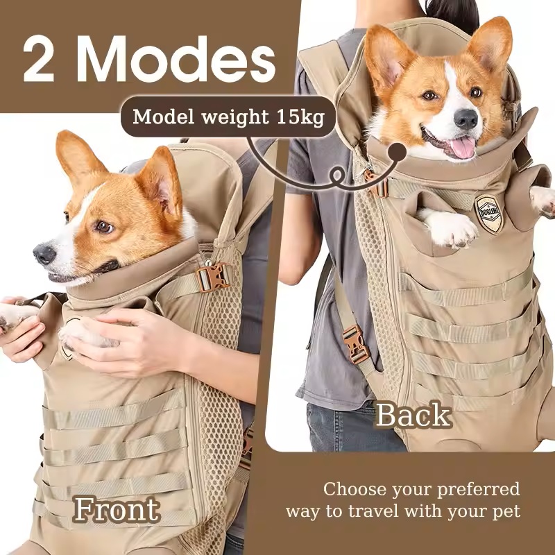 Portable Front Dog Backpack De - огляд і ціна Luxury Bags Medium Size