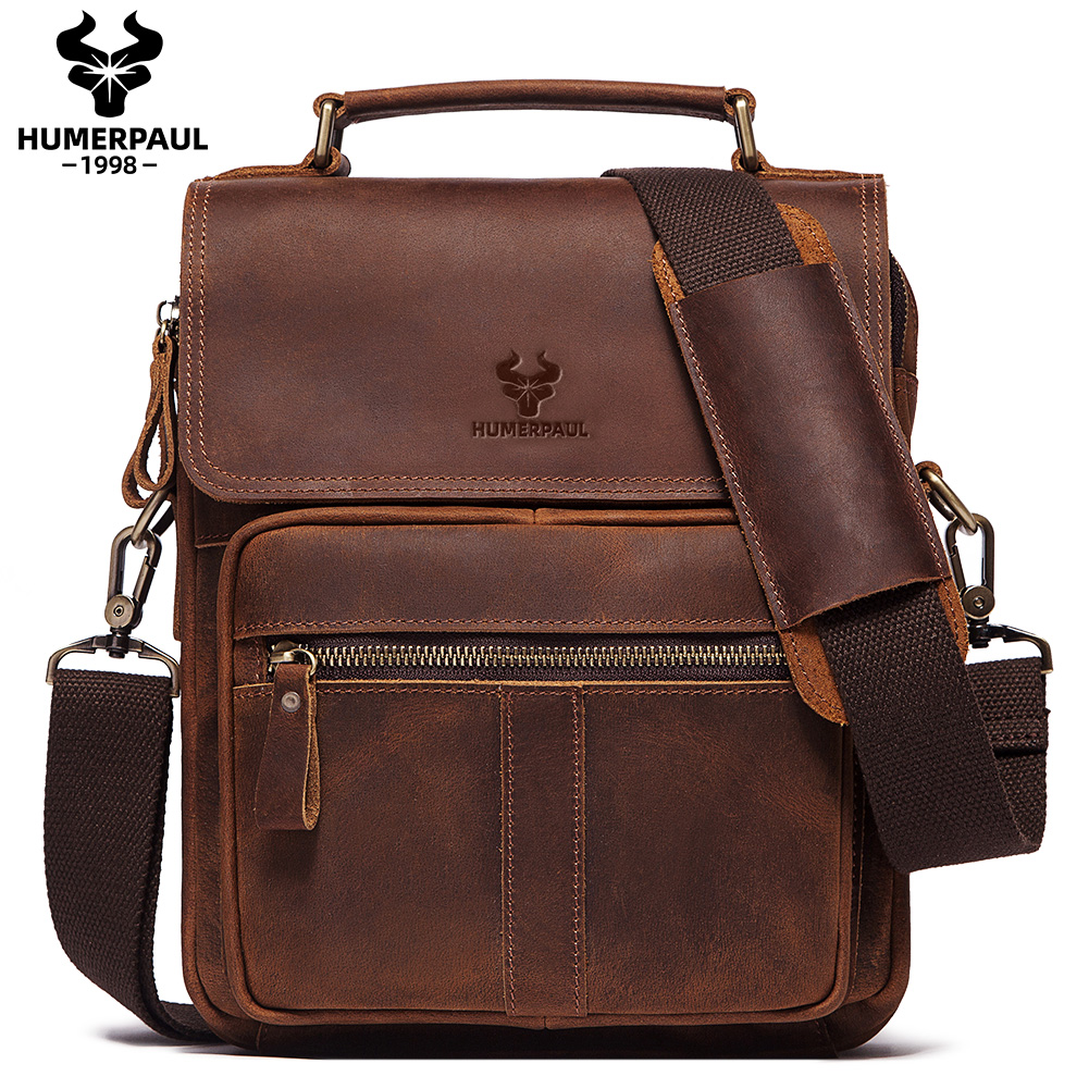 HUMERPAUL Genuine Leather Men' - огляд і ціна Luxury Bags Coach