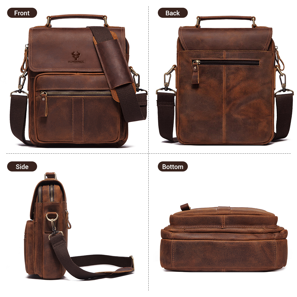 HUMERPAUL Genuine Leather Men' - огляд і ціна Luxury Bags Coach