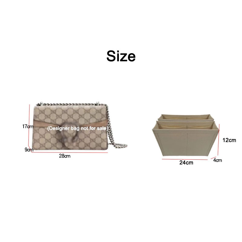 Bag Organizer Insert Liner 1 P - огляд і ціна Luxury Bags Medium Size