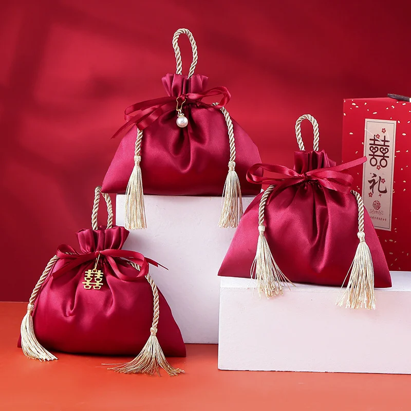 10PCS Luxury Packing Drawstrin - огляд і ціна Luxury Bags From China