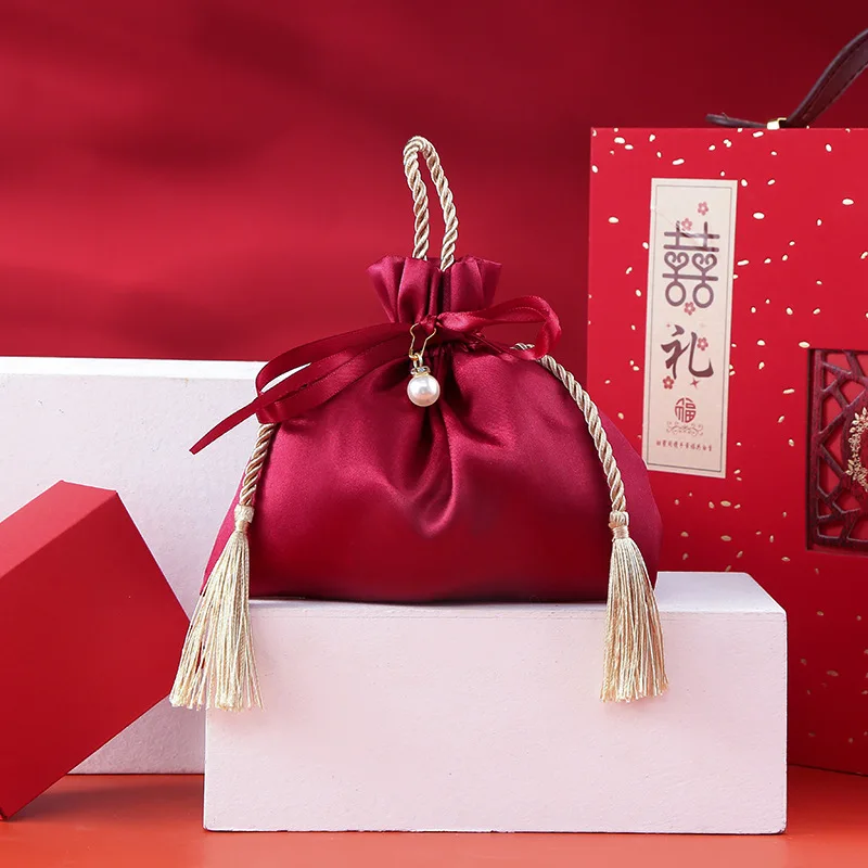 10PCS Luxury Packing Drawstrin - огляд і ціна Luxury Bags From China