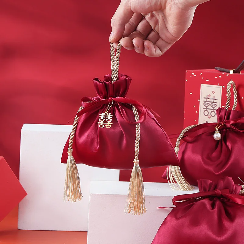 10PCS Luxury Packing Drawstrin - огляд і ціна Luxury Bags From China