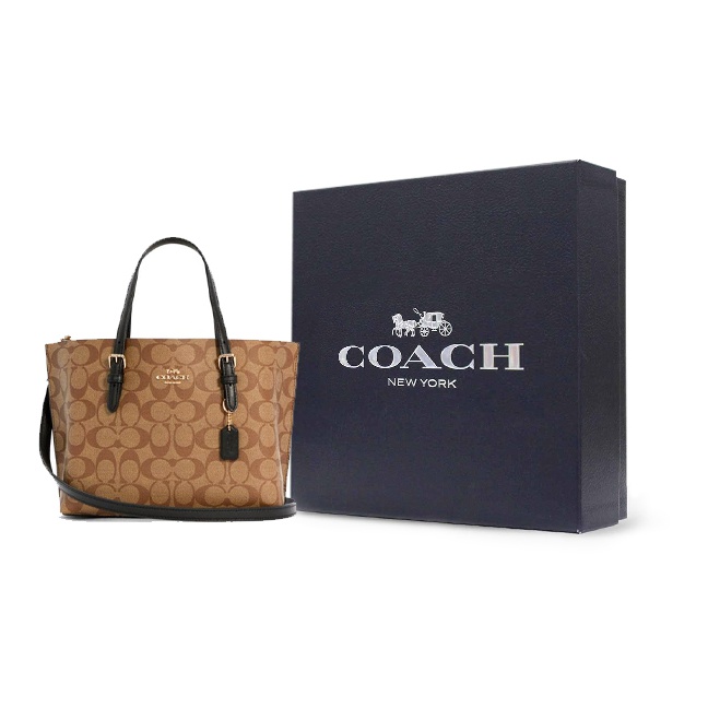 COACH Mollie Coated Canvas Wit - огляд і ціна Luxury Bags Coach