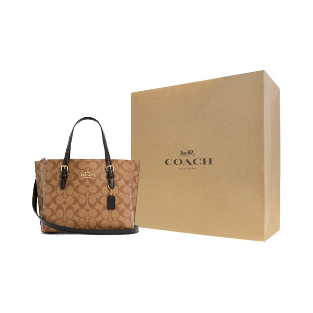 COACH Mollie Coated Canvas Wit - огляд і ціна Luxury Bags Coach
