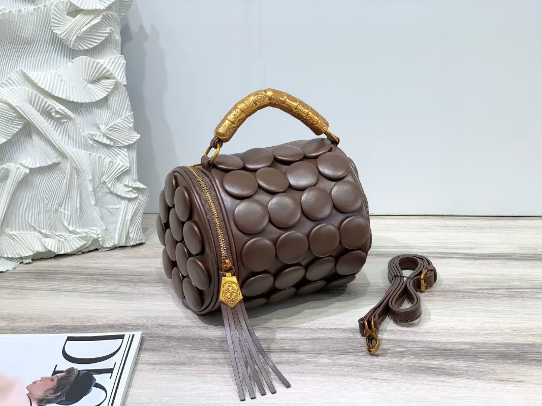 Retro Button Leather Handbags  - огляд і ціна Luxury Bags Youtube
