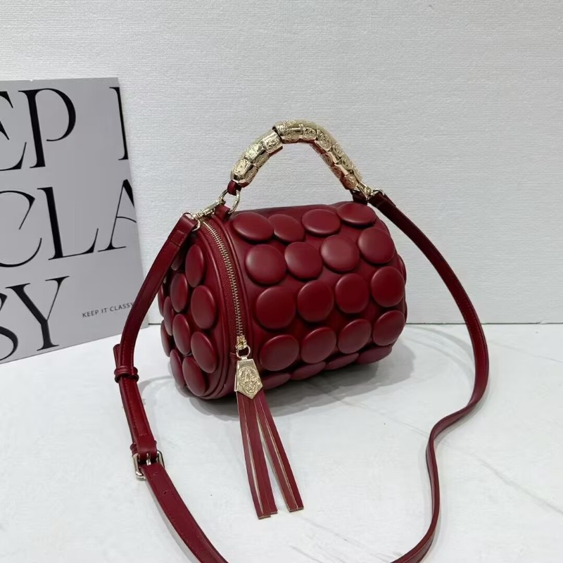Retro Button Leather Handbags  - огляд і ціна Luxury Bags Youtube