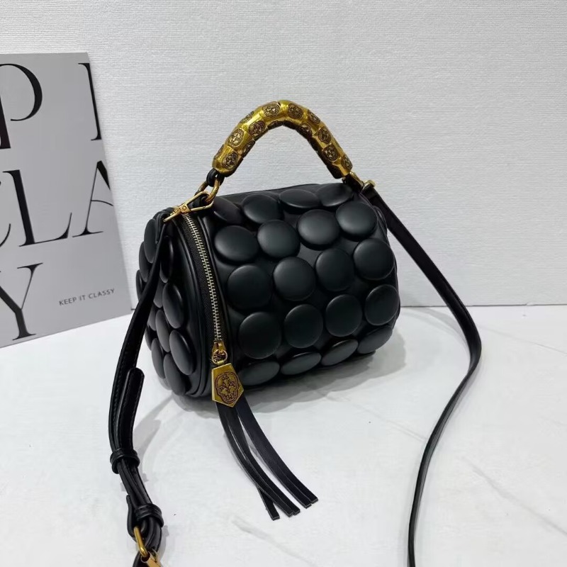 Retro Button Leather Handbags  - огляд і ціна Luxury Bags Youtube