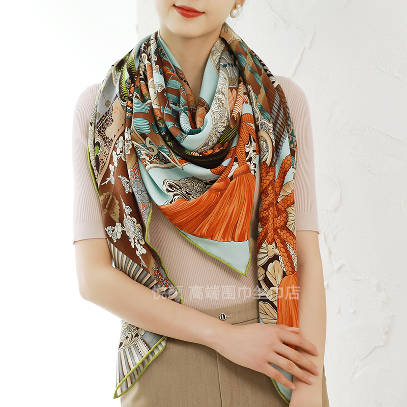 Luxury Designer Silk Wool Scar - огляд і ціна Luxury Bags And Accessories