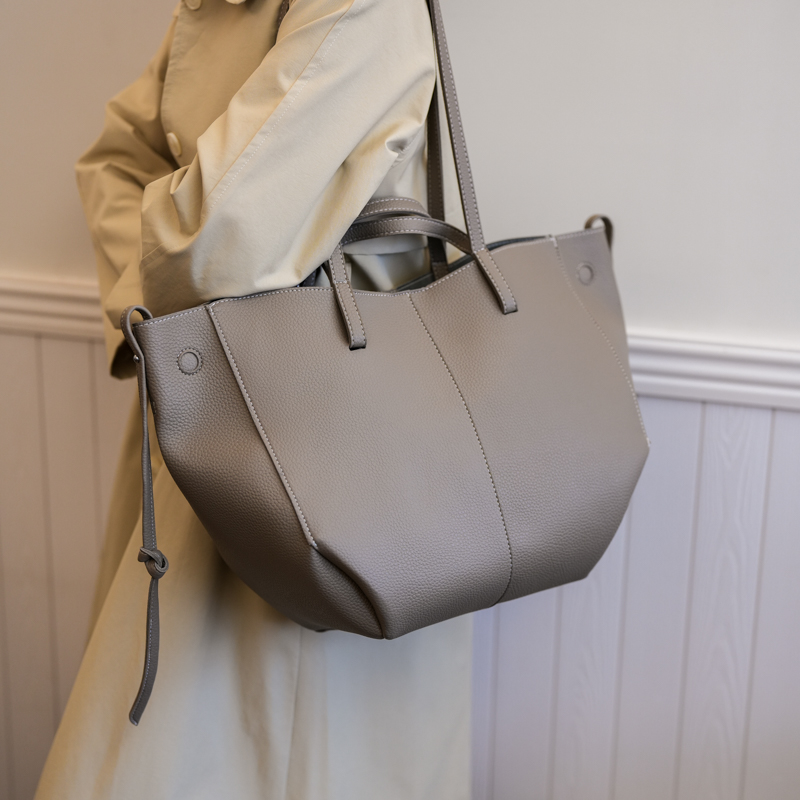 Large Capacity Leather Zipper  - огляд і ціна Luxury Bags Brand